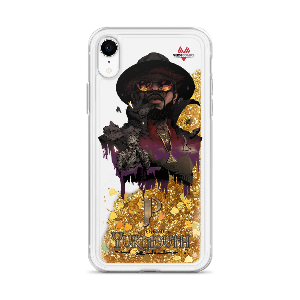 Liquid Glitter Legend of Yukmouth iPhone Case