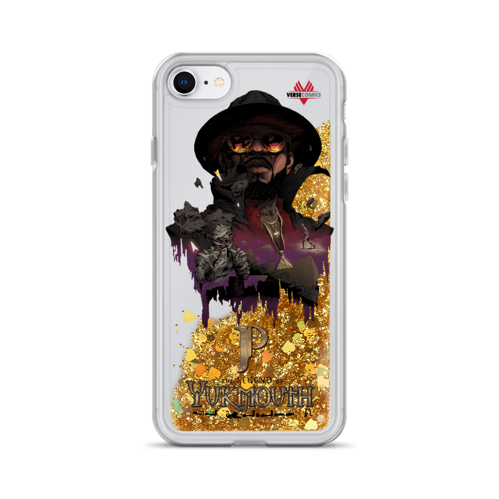 Liquid Glitter Legend of Yukmouth iPhone Case