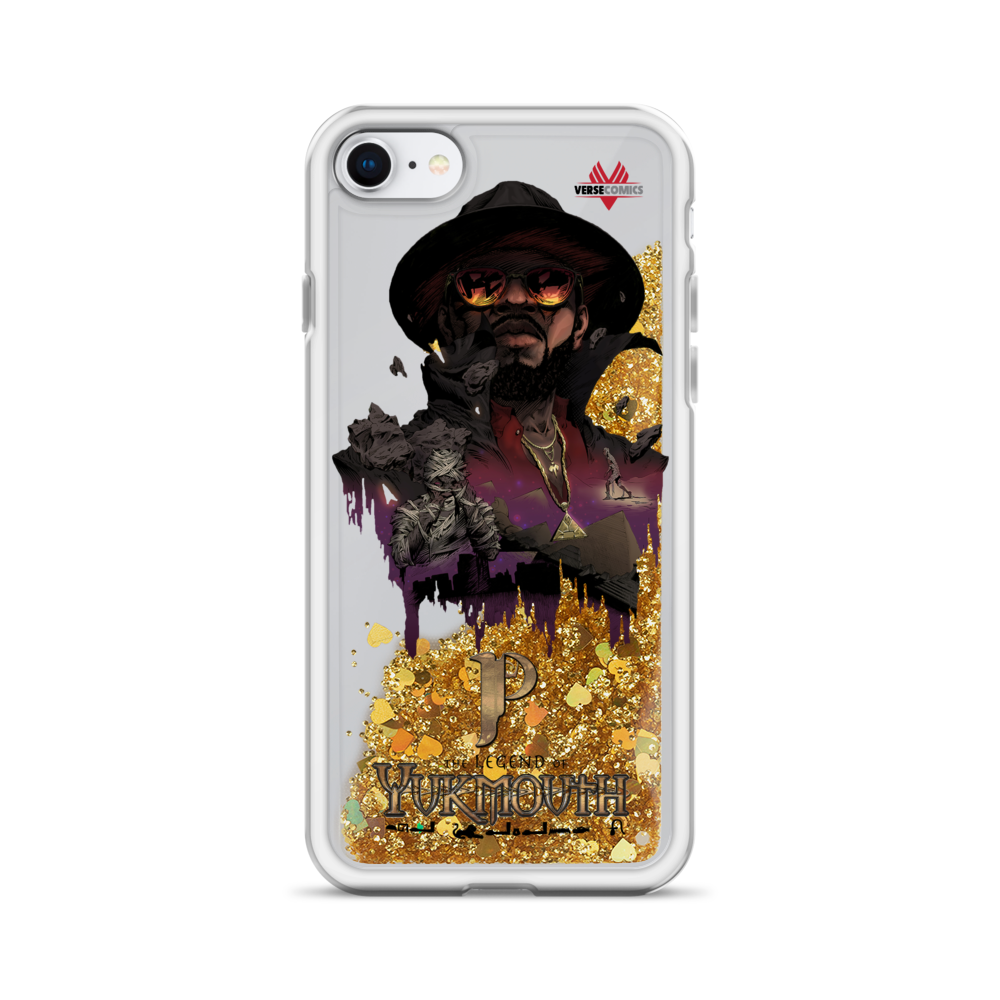 Liquid Glitter Legend of Yukmouth iPhone Case